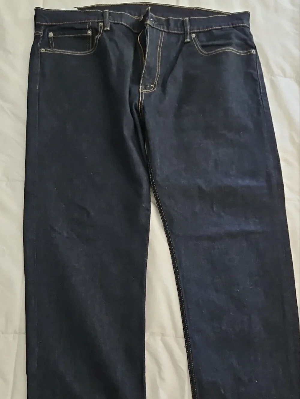 Levi's Straight Jeans in Dark Indigo